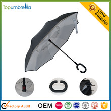 venta caliente de malaysia invertir invertido doble capa paraguas invertido
